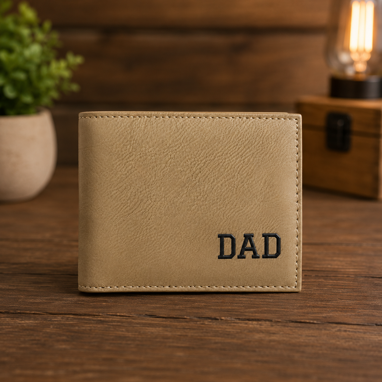 Dad — laser engraved wallets